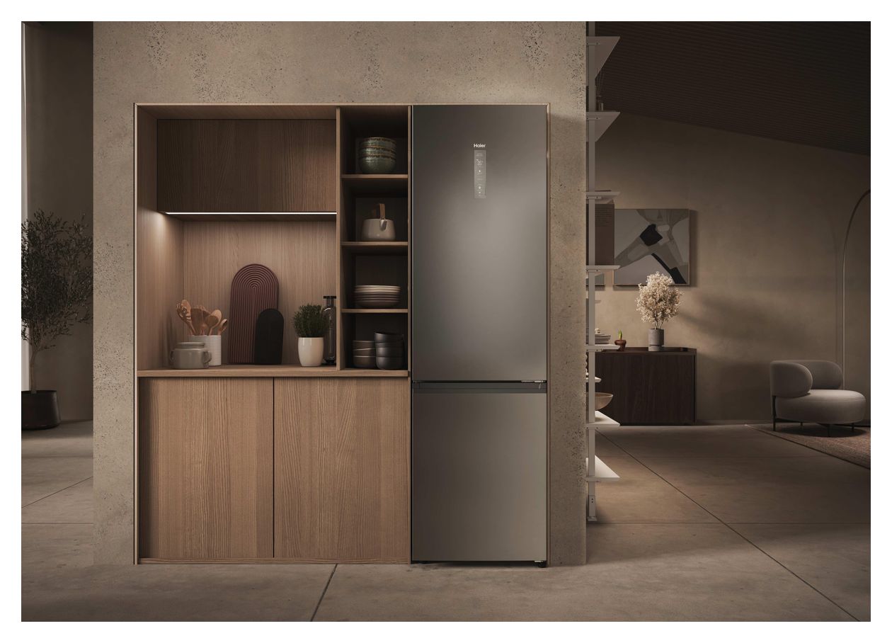 HDPW3620CNPK 289 l / 117 l Kühl-Gefrierkombi freistehend NoFrost 176 kWh Jahr  (Edelstahl) 