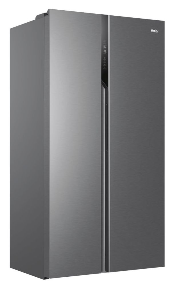 HSR3918FNPG Side-by-Side Kühl-/ Gefrierkombination 337 l / 191 l 399 kWh NoFrost 1775 mm x 908 mm  (Silber) 