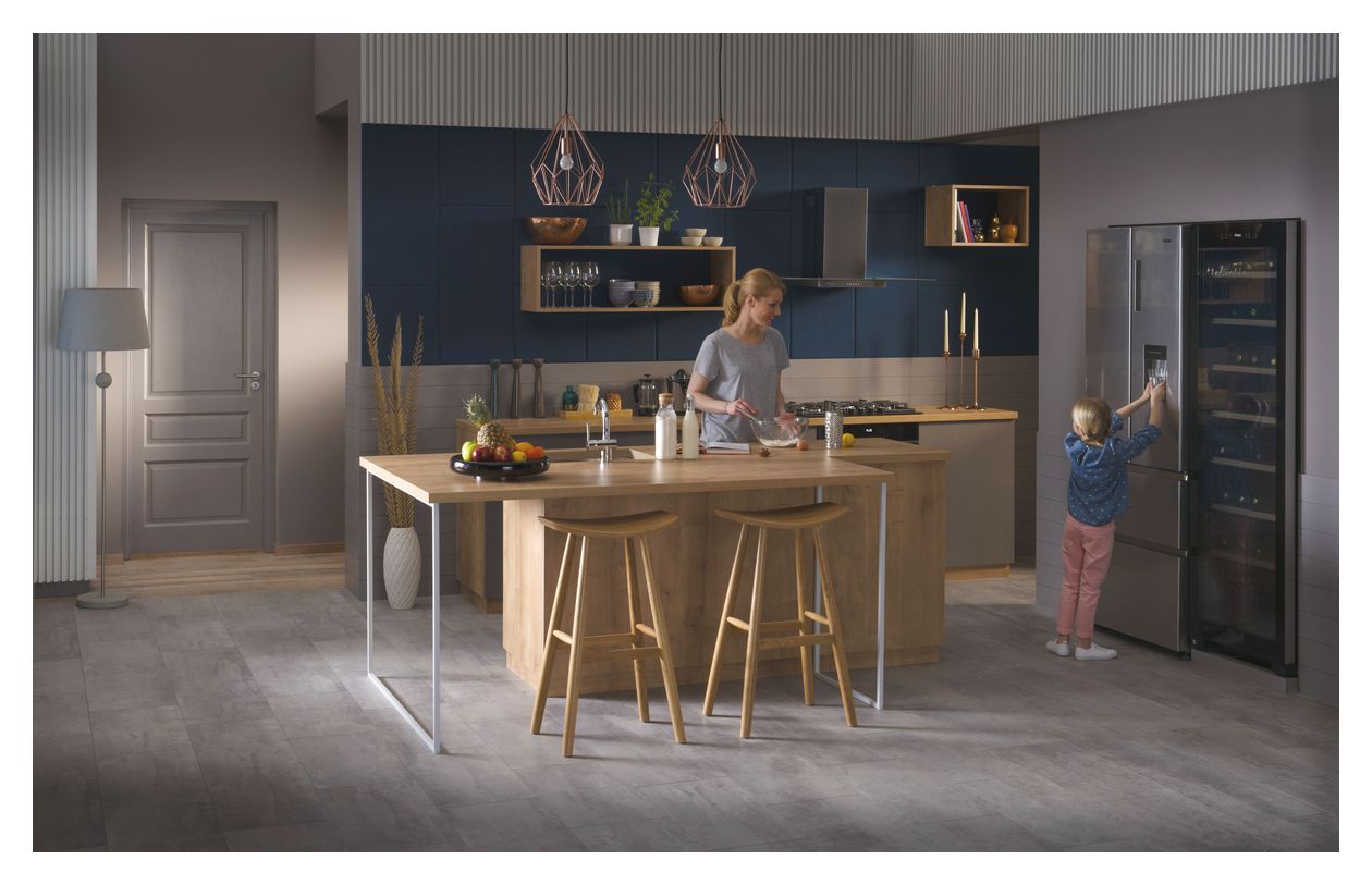 WS171GA Weinkühler Freistehend EEK: G 1 Zonen 166 Flasche(n) 