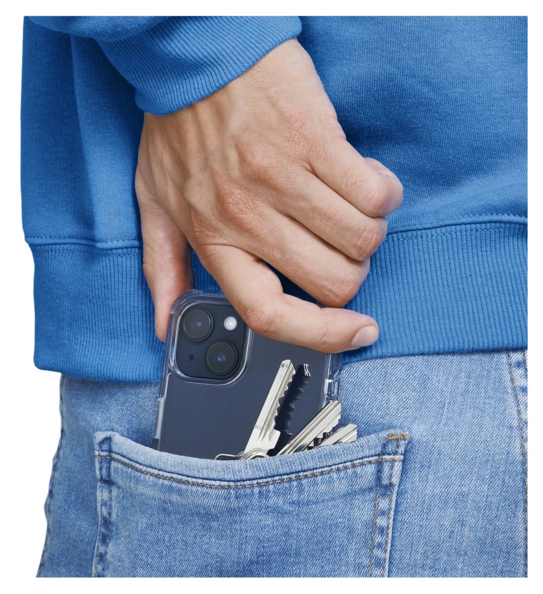 123764 Extreme Protect Cover für Apple iPhone 16 Pro  (Transparent) 