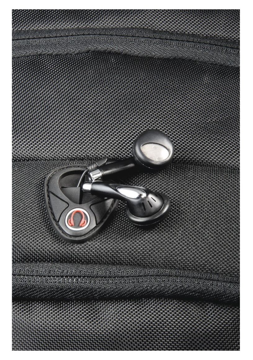 216488 Vienna Notebook-Rucksack bis 43,9 cm (17.3 Zoll) (Schwarz) 