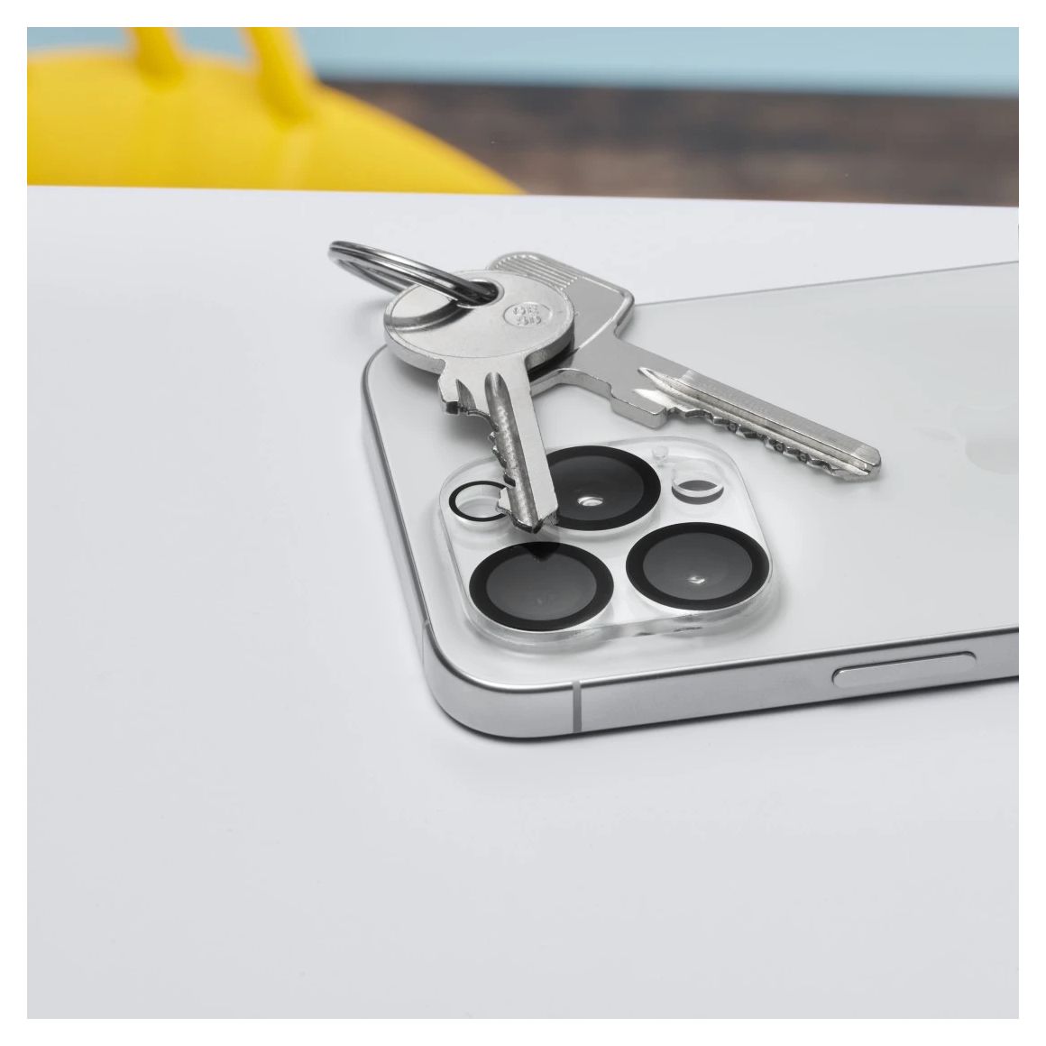 222793 Cam Protect Kameraobjektivschutz gehärtetes Glas 9H für  Apple iPhone 16 / 16 Plus Schlagfest, Schlagfest, Kratzresistent 