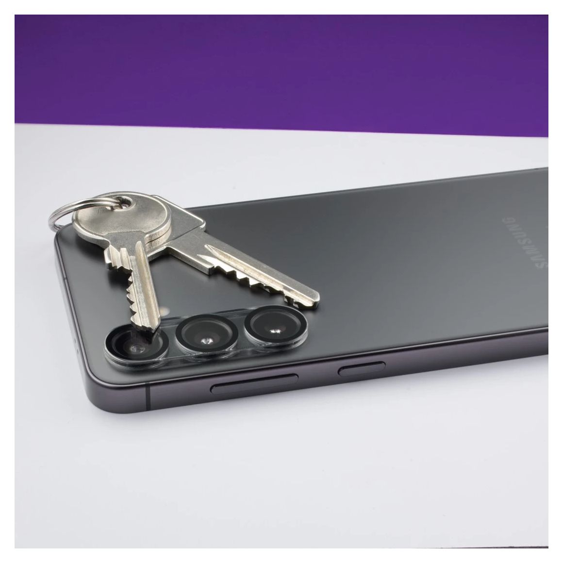 228545 Cam Protect Kameraobjektivschutz gehärtetes Glas 9H für  Samsung Galaxy S25 Edge Bruchfest, Fallbeständig, Schlagfest, Schlagfest, Kratzresistent, Stoßfest 