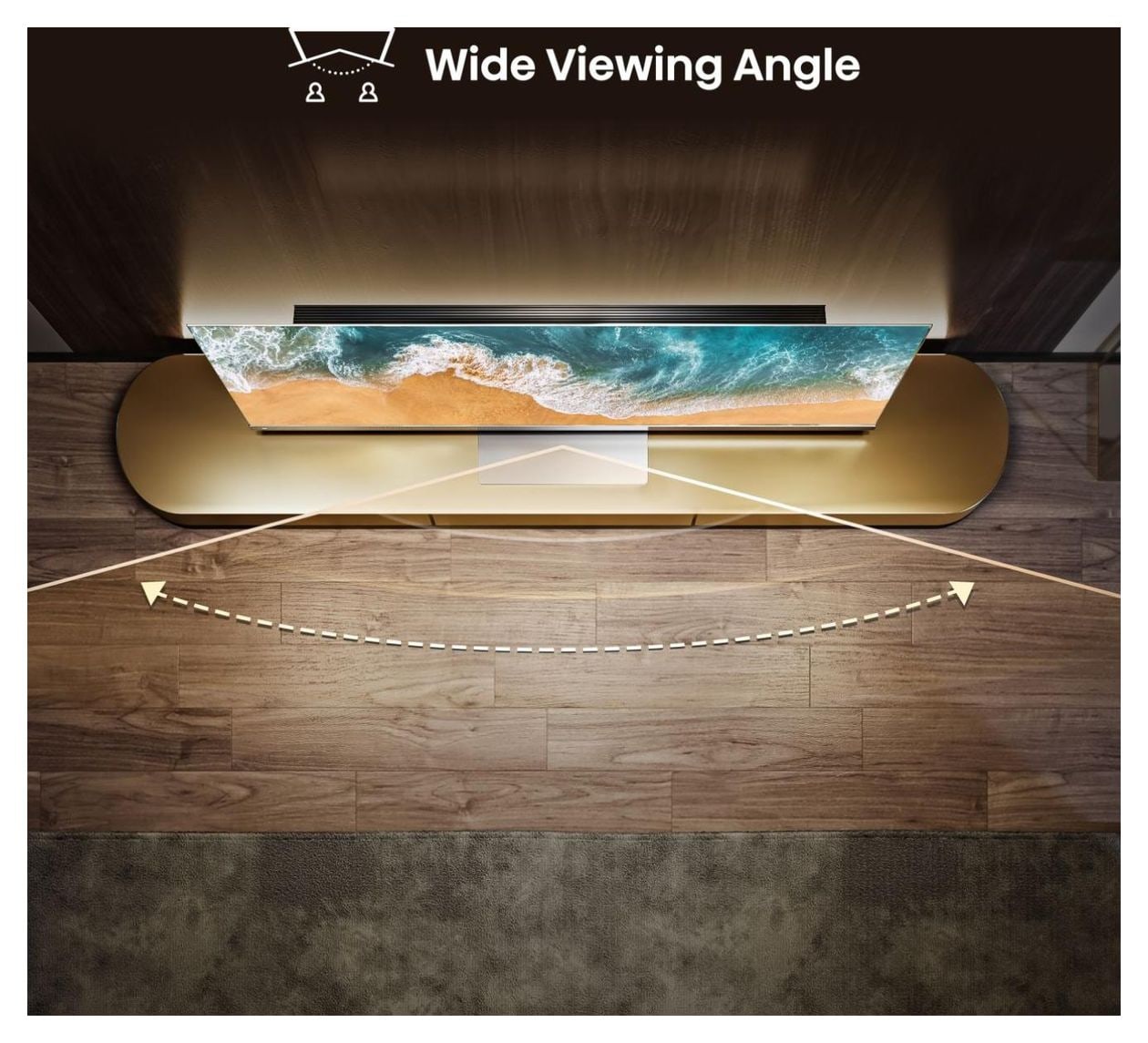 40A5NQ LED 101,6 cm (40 Zoll) Fernseher Full HD VESA 200 x 200 mm 