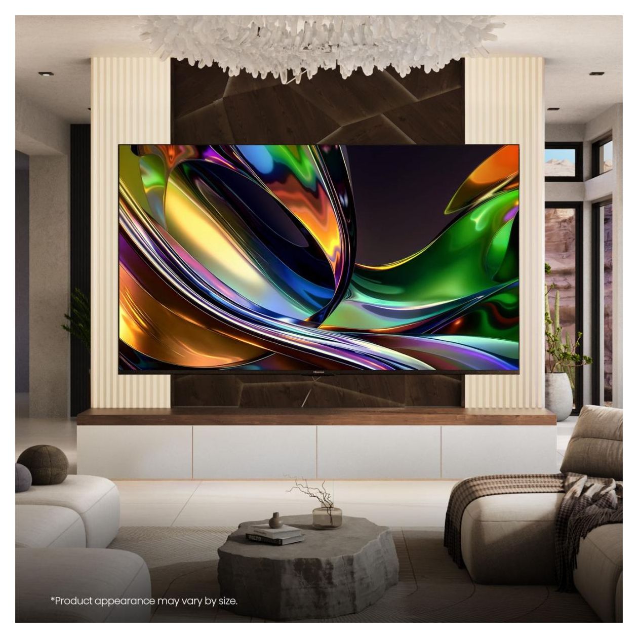 55UR8DS MiniLed 139,7 cm (55 Zoll) Fernseher 4K Ultra HD VESA 400 x 400 mm  (Schwarz, Grau) 