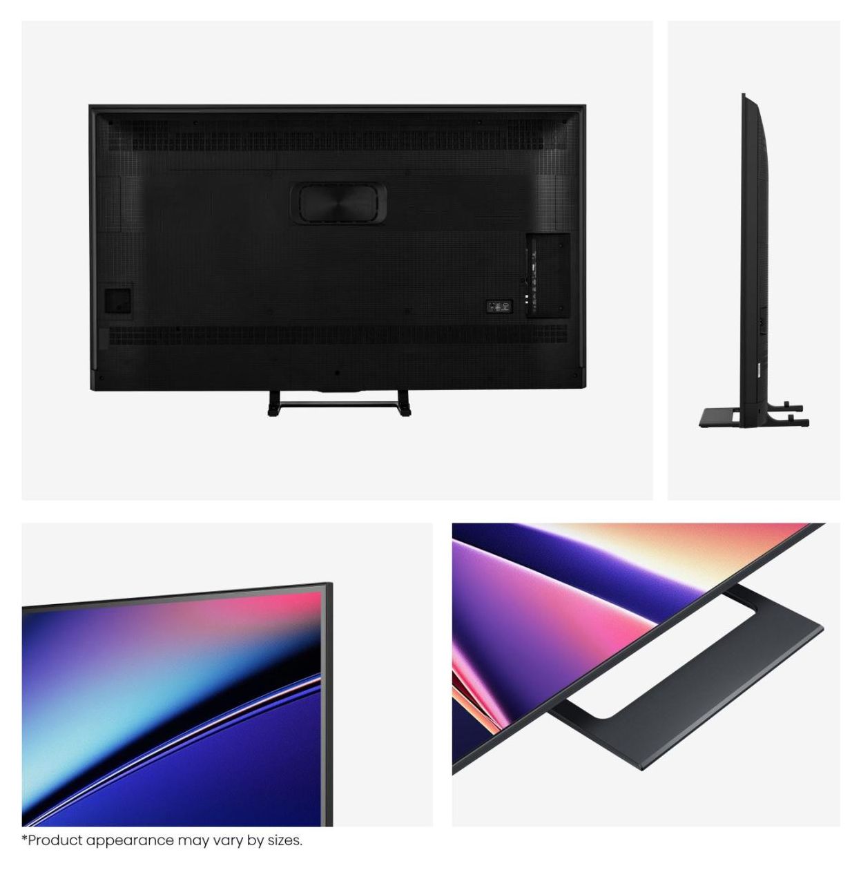 65E8Q LED 165,1 cm (65 Zoll) Fernseher 4K Ultra HD VESA 400 x 400 mm  (Schwarz, Grau) 