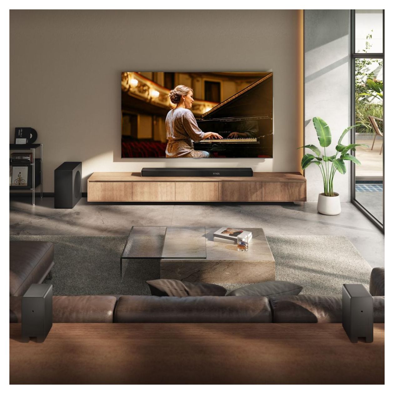 AX5140Q Soundbar 600 W 5.1.4 Kanäle  (Schwarz) 