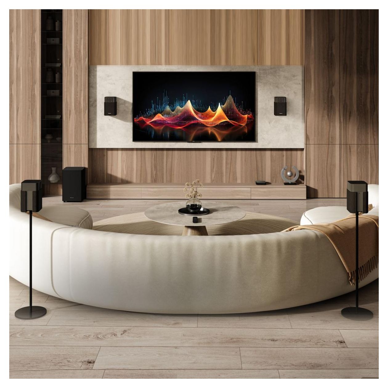 HT Saturn Soundbar 720 W 4.1.2 Kanäle  (Schwarz) 