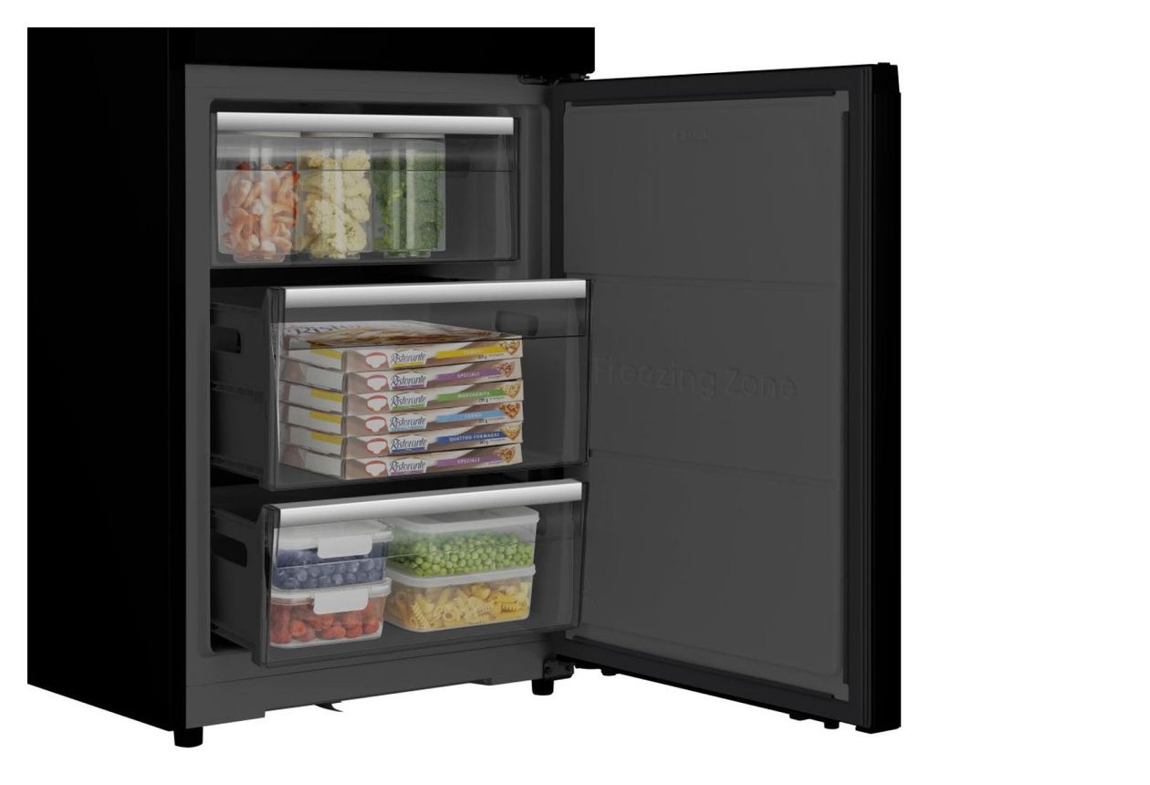 RB5K330GSFC 190 l / 115 l Kühl-Gefrierkombi freistehend NoFrost 165 kWh Jahr  (Schwarz) 