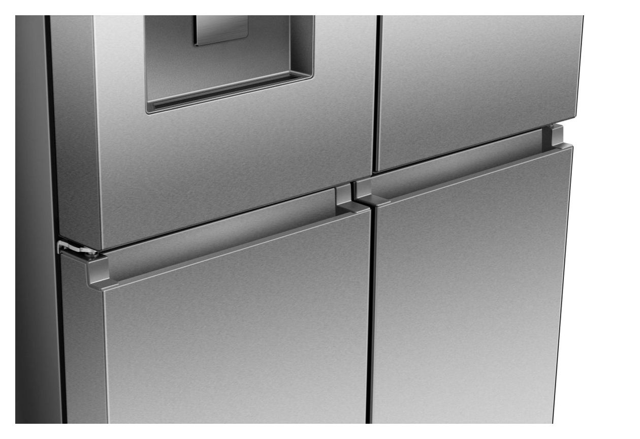 RQ5P470SYID Side-by-Side Kühl-/ Gefrierkombination 304 l / 87 l 235 kWh NoFrost 1785 mm x 794 mm  (Grau, Edelstahl) 