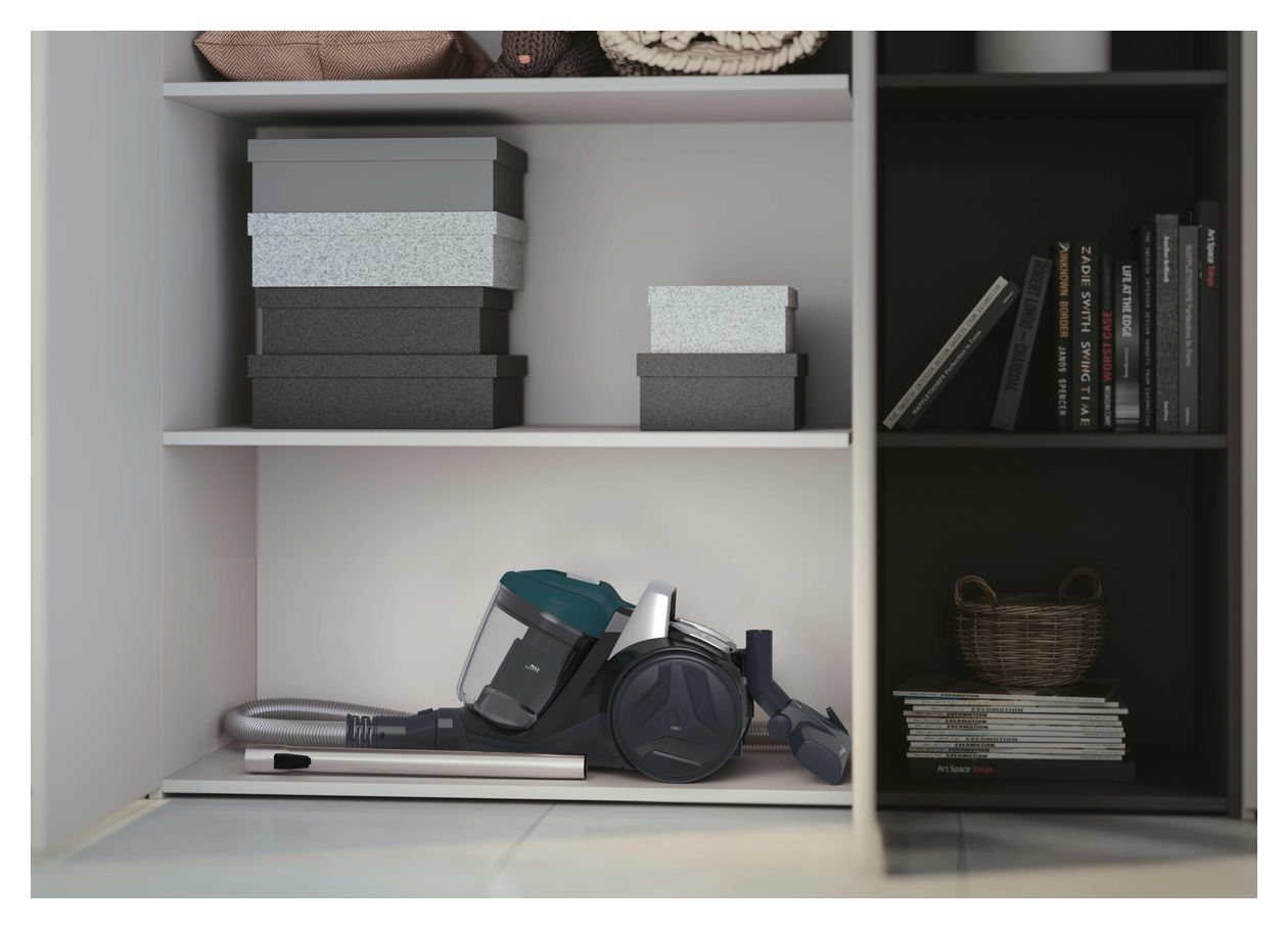 BR71_BR30 Bodenstaubsauger Beutellos 700 W EPA  (Schwarz) 