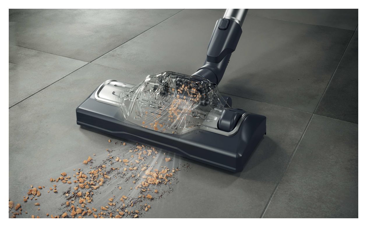 HE720PET Bodenstaubsauger mit Staubbeutel 850 W EPA  (Schwarz) 