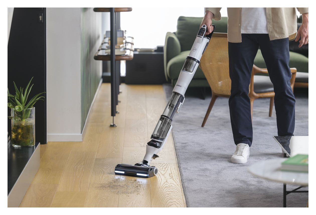 HFX20H011 Handstaubsauger Beutellos bis 60 min Laufzeit 21,6 V EPA  (Weiß) 