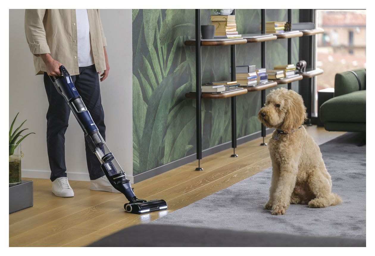 HFX20P011 Handstaubsauger Beutellos bis 30 min Laufzeit 21,6 V EPA  (Blau) 