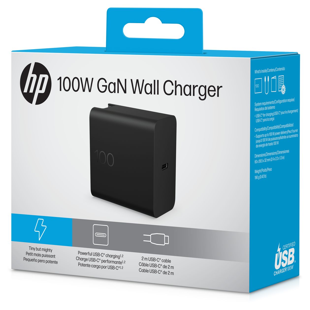 100 W GaN-Wandladegerät 