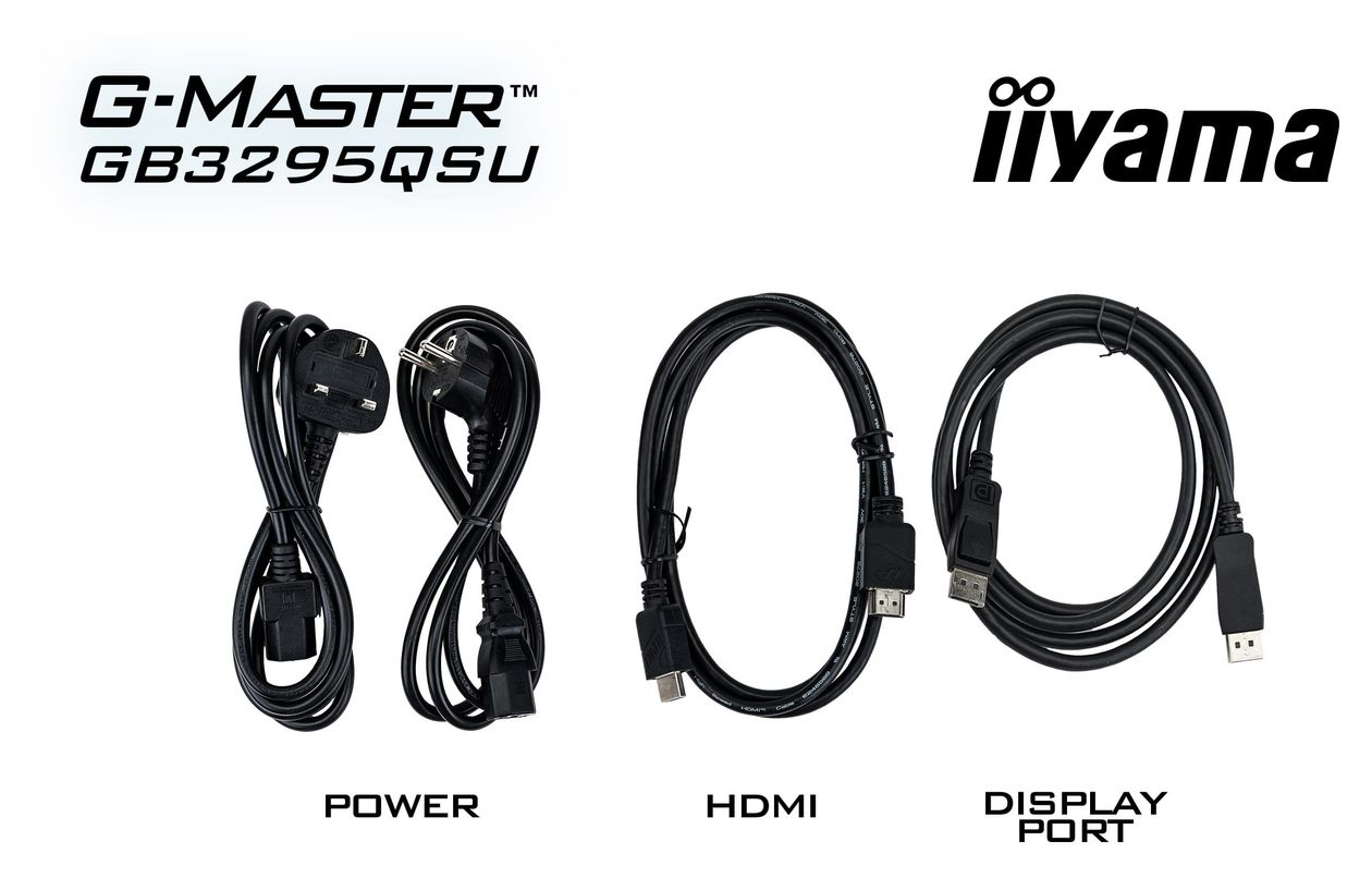 G-Master GB3272QSU-B1 Quad HD Monitor 80 cm (31.5 Zoll) 16:9 400 cd/m²  (Schwarz) 
