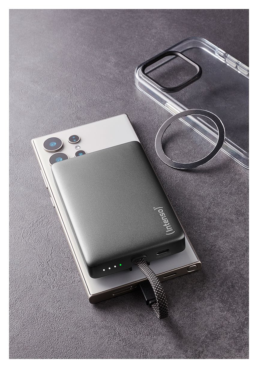 MC10000 10000 mAh Powerbank USB Typ-C  (Schwarz, Grau) 