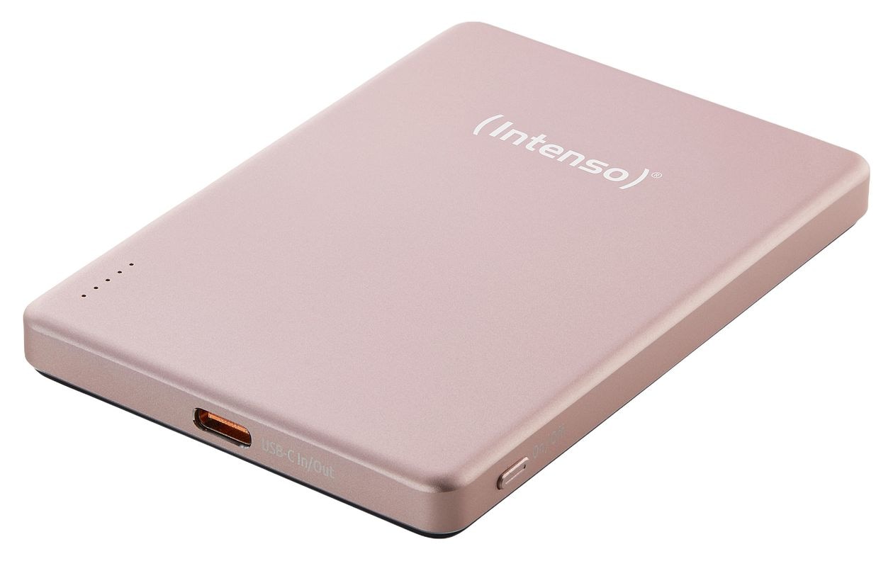 MW 5000 mAh Powerbank USB Typ-C Kabelloses Laden  (Rose) 