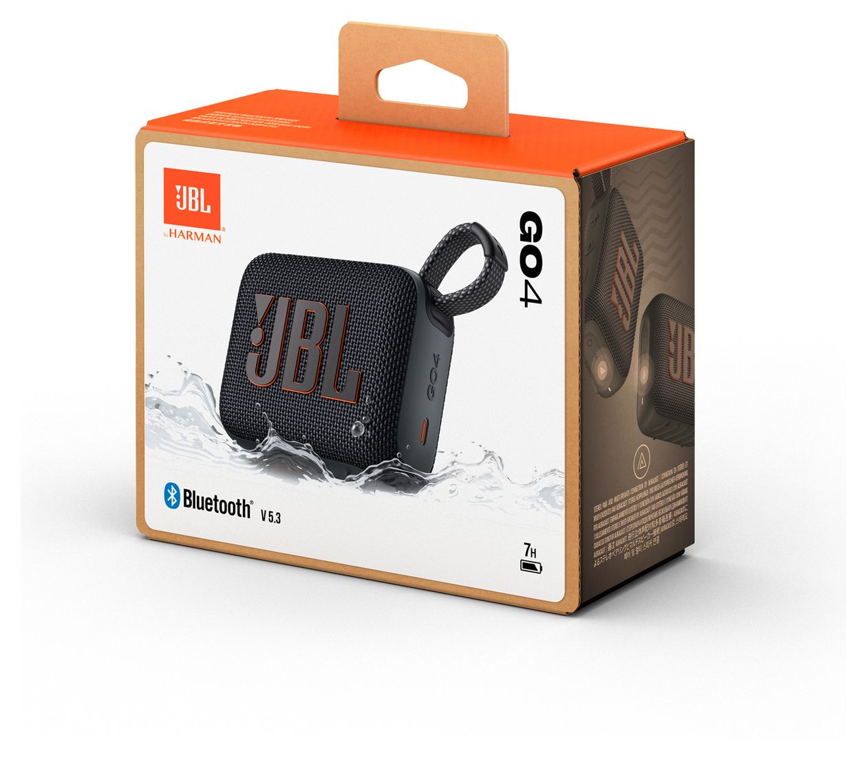 Go 4 4,2 W Bluetooth Lautsprecher IP67 Laufzeit bis 7 h  (Schwarz) 