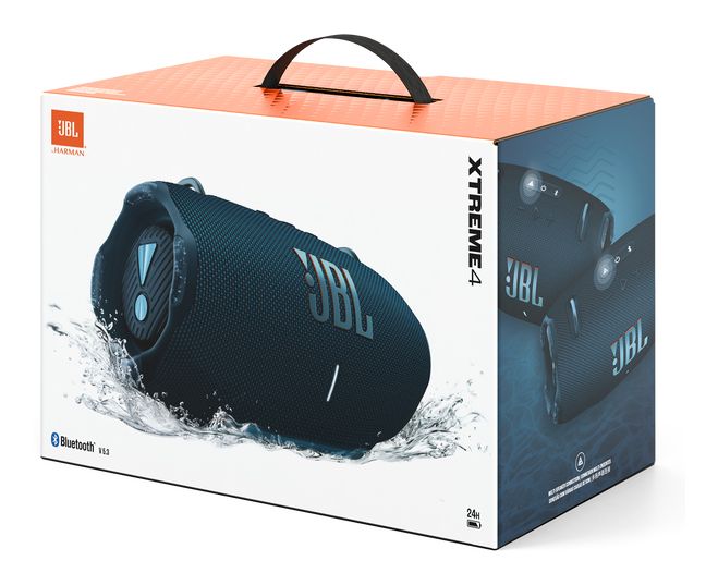 Xtreme 4 100 W Bluetooth Lautsprecher IP67 Laufzeit bis 24 h  (Blau) 