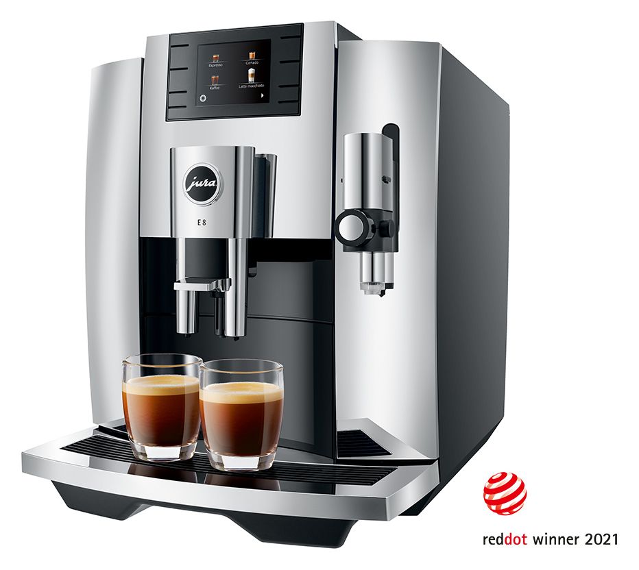 E8 Kaffeevollautomat 15 bar 1,9 l 280 g AutoClean (Chroom) 