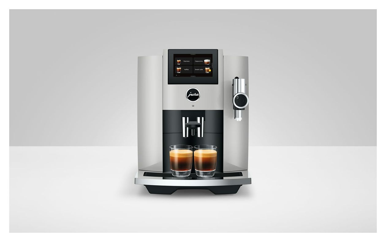 S8 Kaffeevollautomat 15 bar 1,9 l 280 g AutoClean (Platina (EB)) 