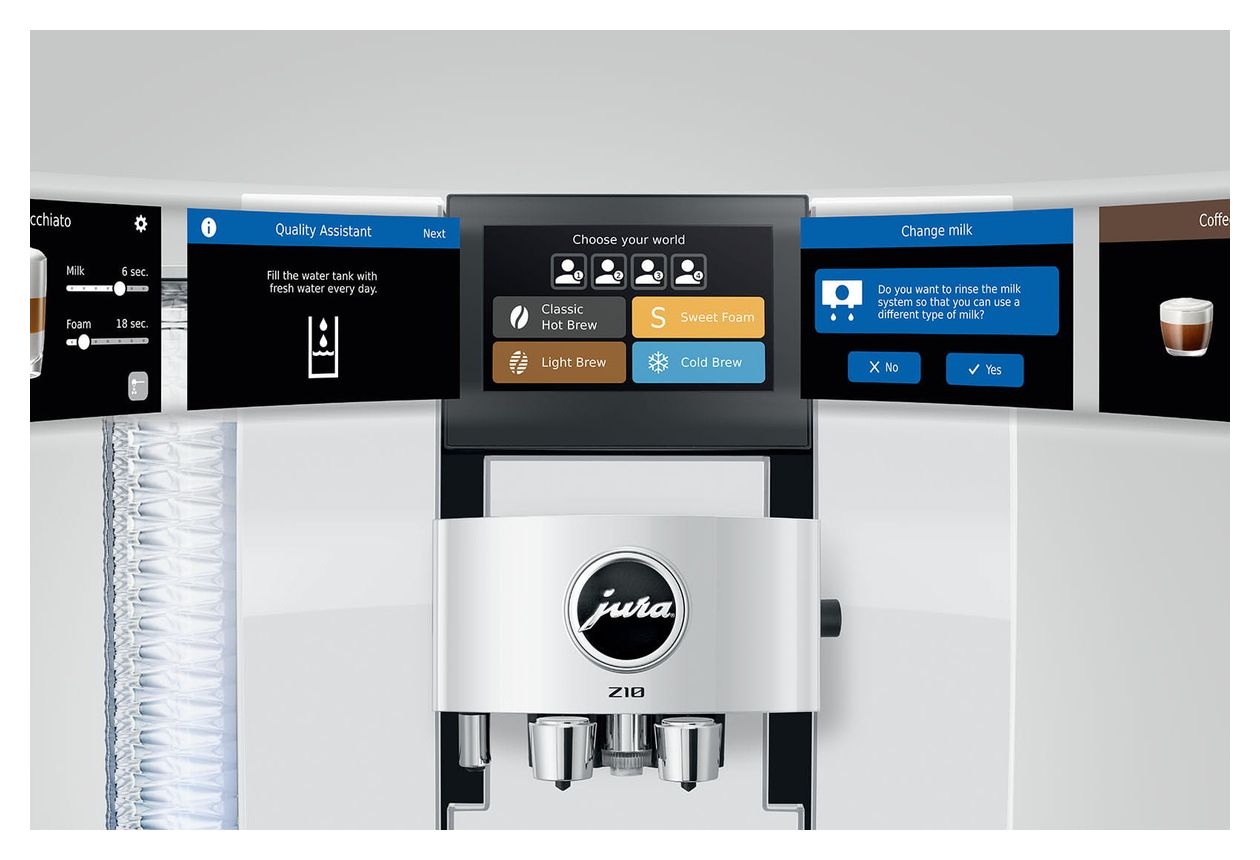 Z10 Kaffeevollautomat 15 bar 2,4 l AutoClean  (Weiß) 