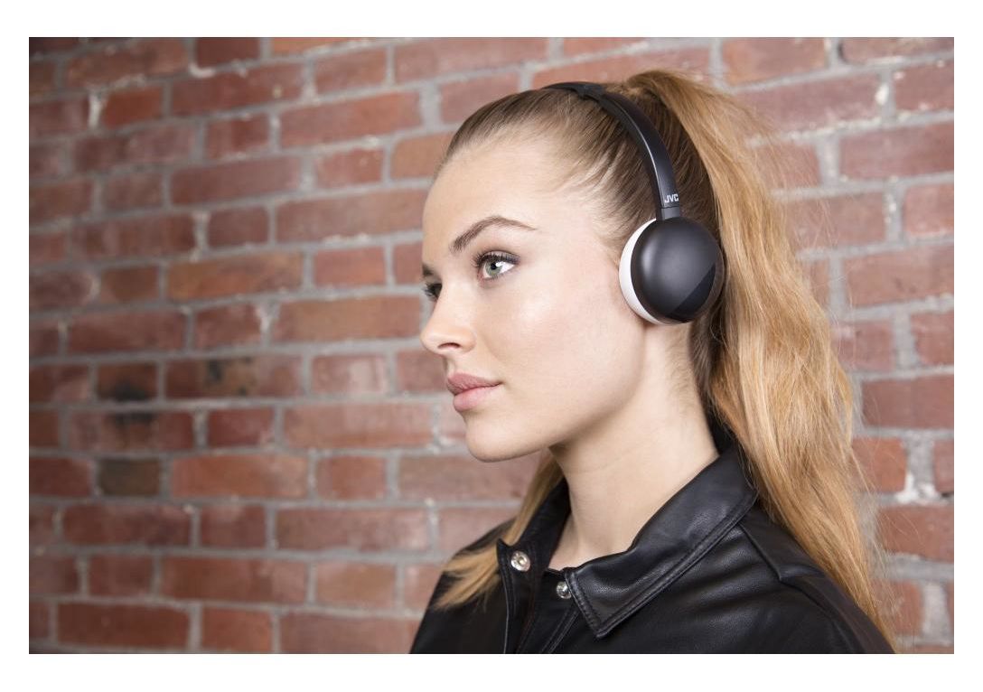 HA-S20BT-B-E Ohraufliegender Bluetooth Kopfhörer kabellos 11 h Laufzeit  (Schwarz) 