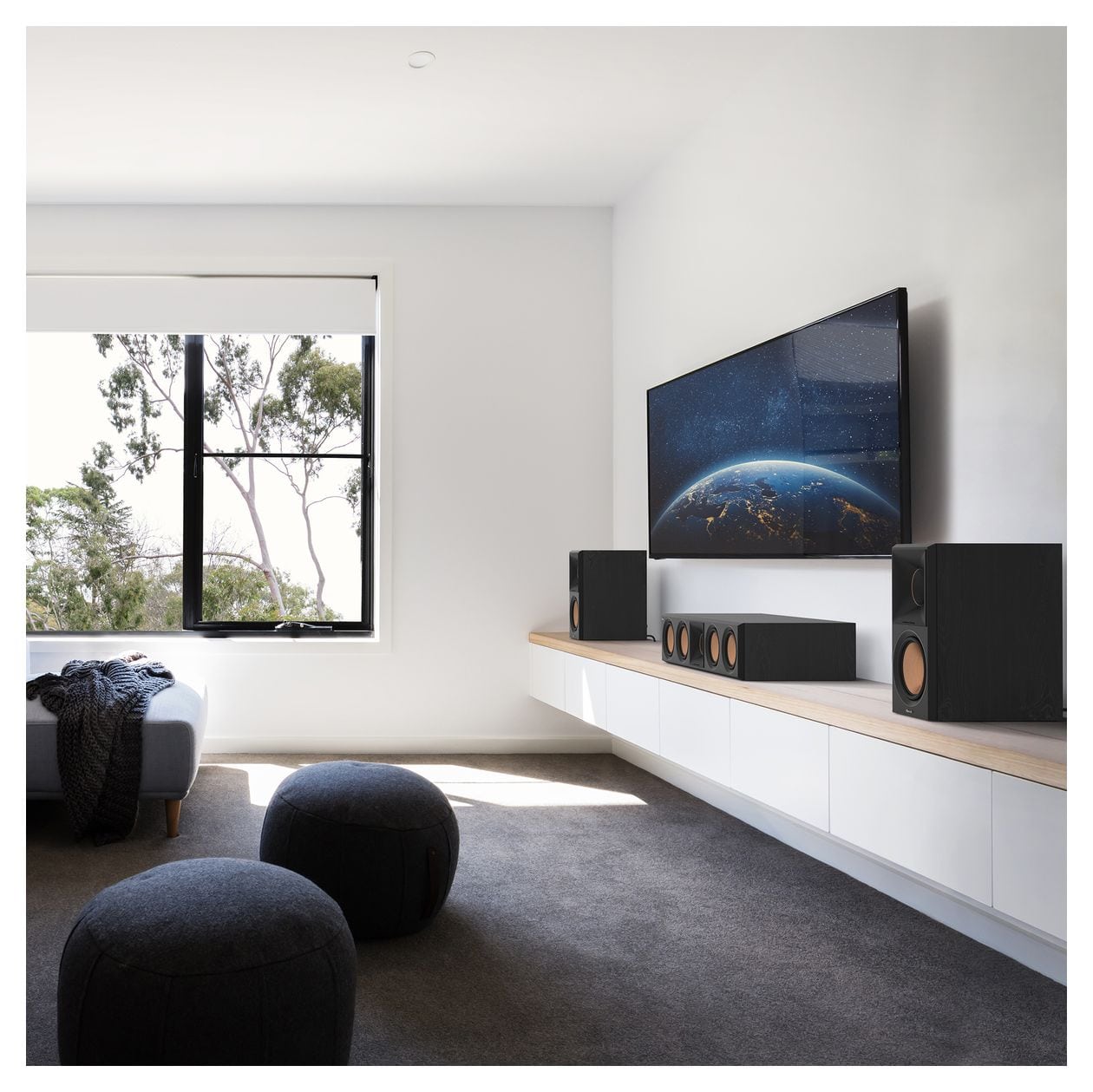 RP-600M II 100 W 2-Wege Lautsprecher  (Schwarz) 