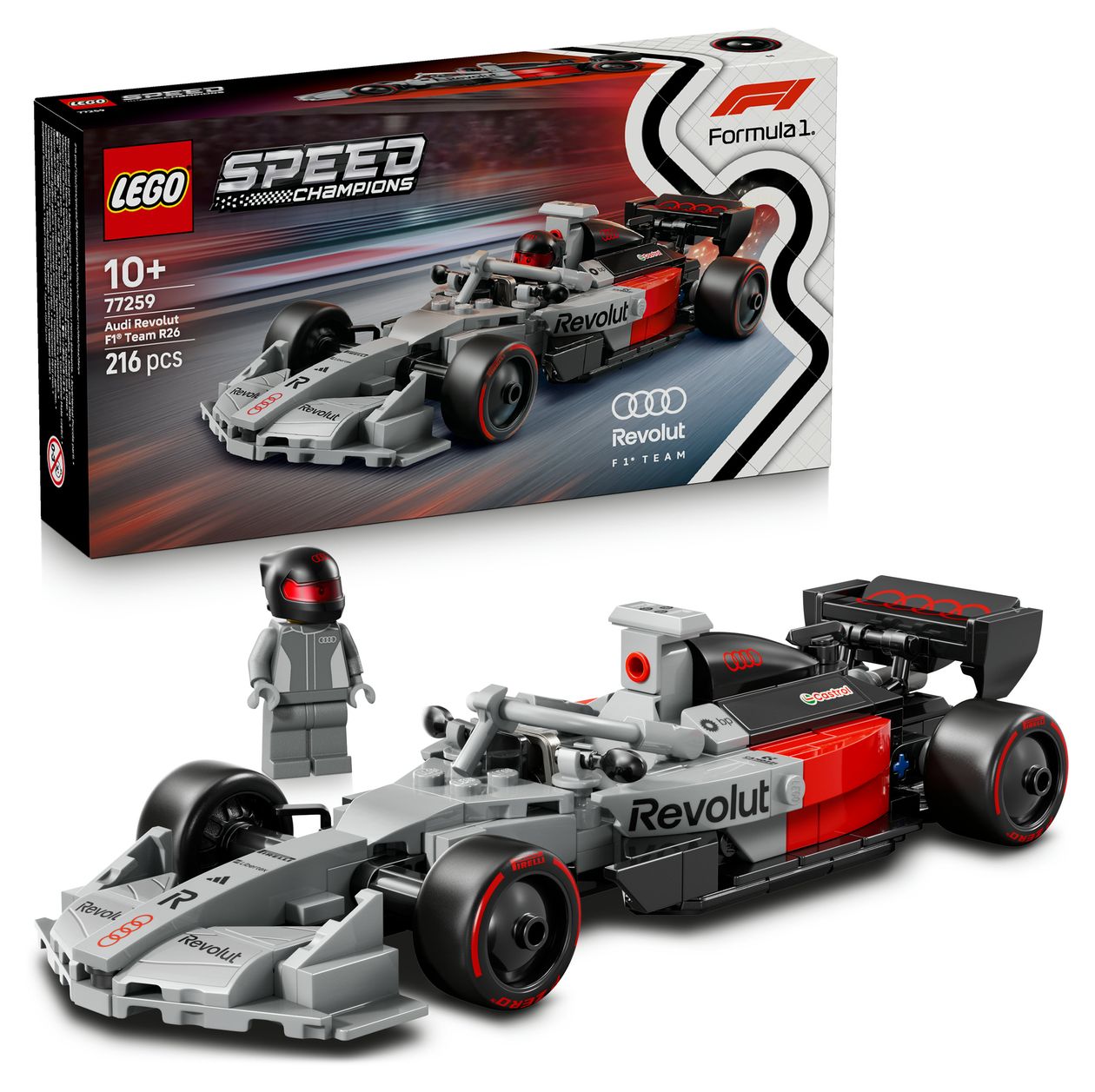 Audi Revolut F1® Team R26 Rennwagen 