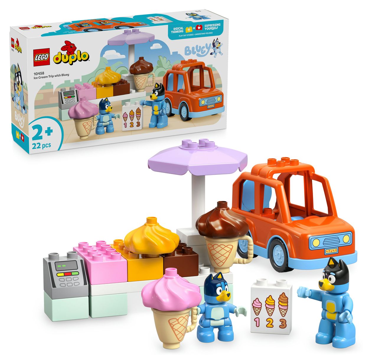 Ausflug zur Eisdiele mit Bluey 