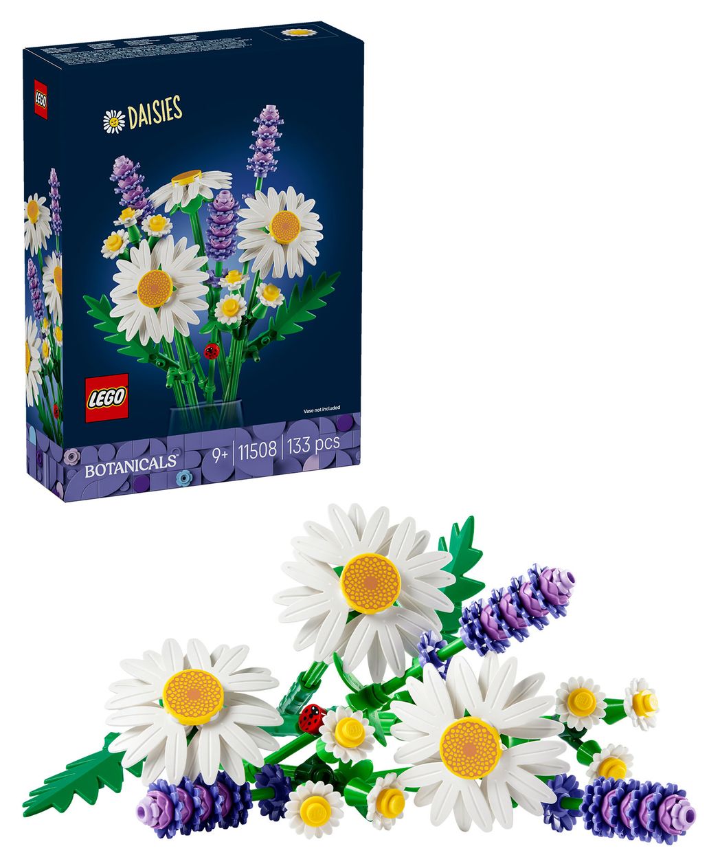Botanicals Gänseblümchen Bauset 133 Teile  (Mehrfarbig) 