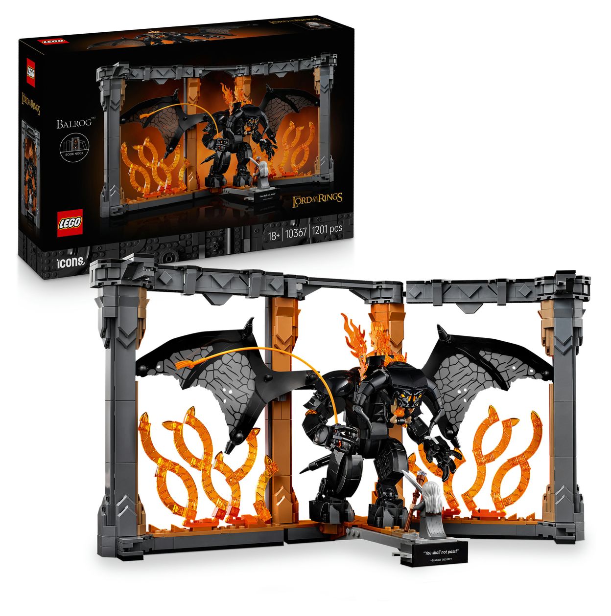 Der Herr der Ringe: Balrog™ Bücherstütze 