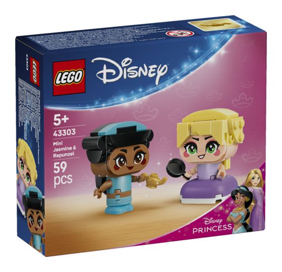 Die Mini-Prinzessinnen Jasmin und Rapunzel 