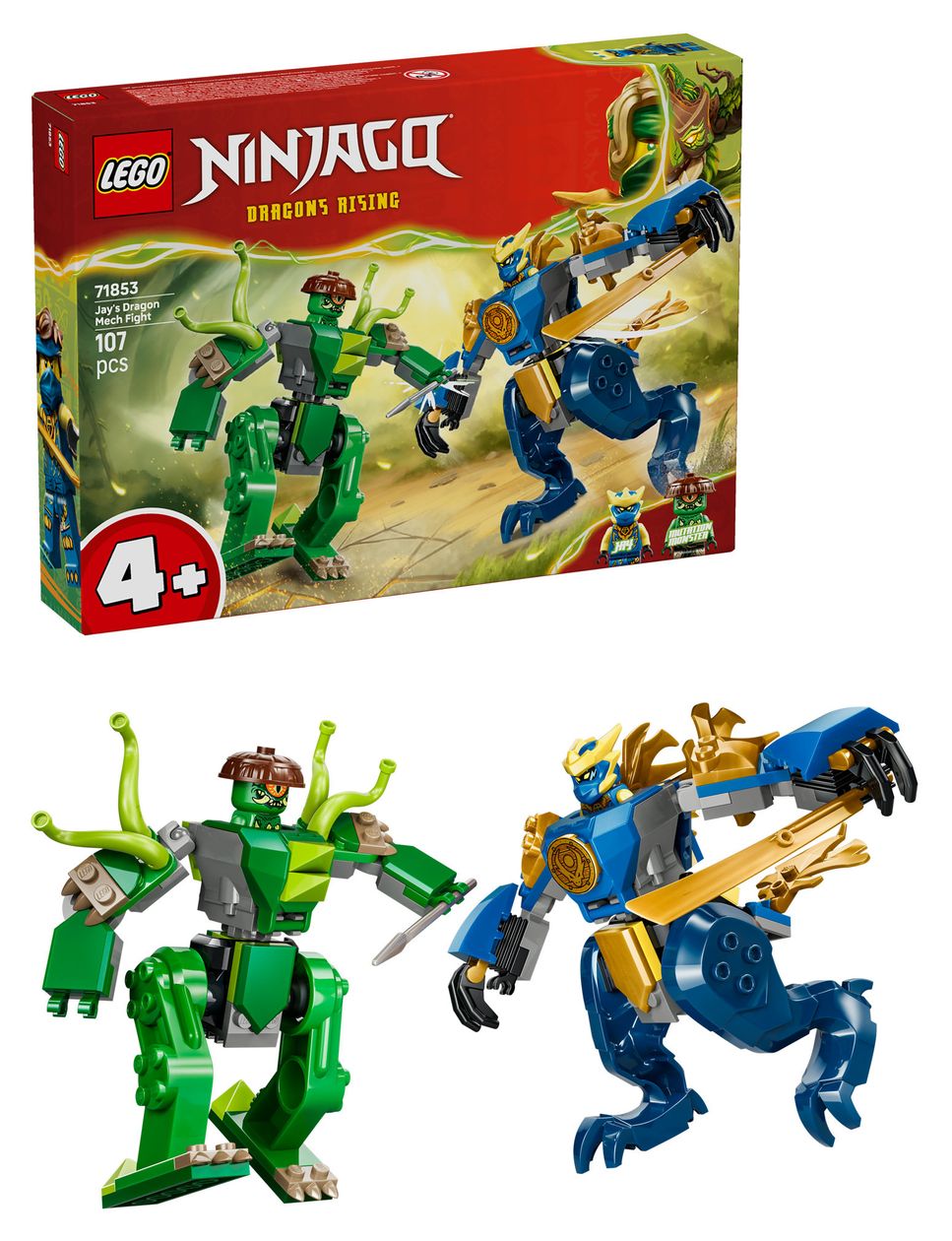 Duell mit Jays Drachen-Mech 