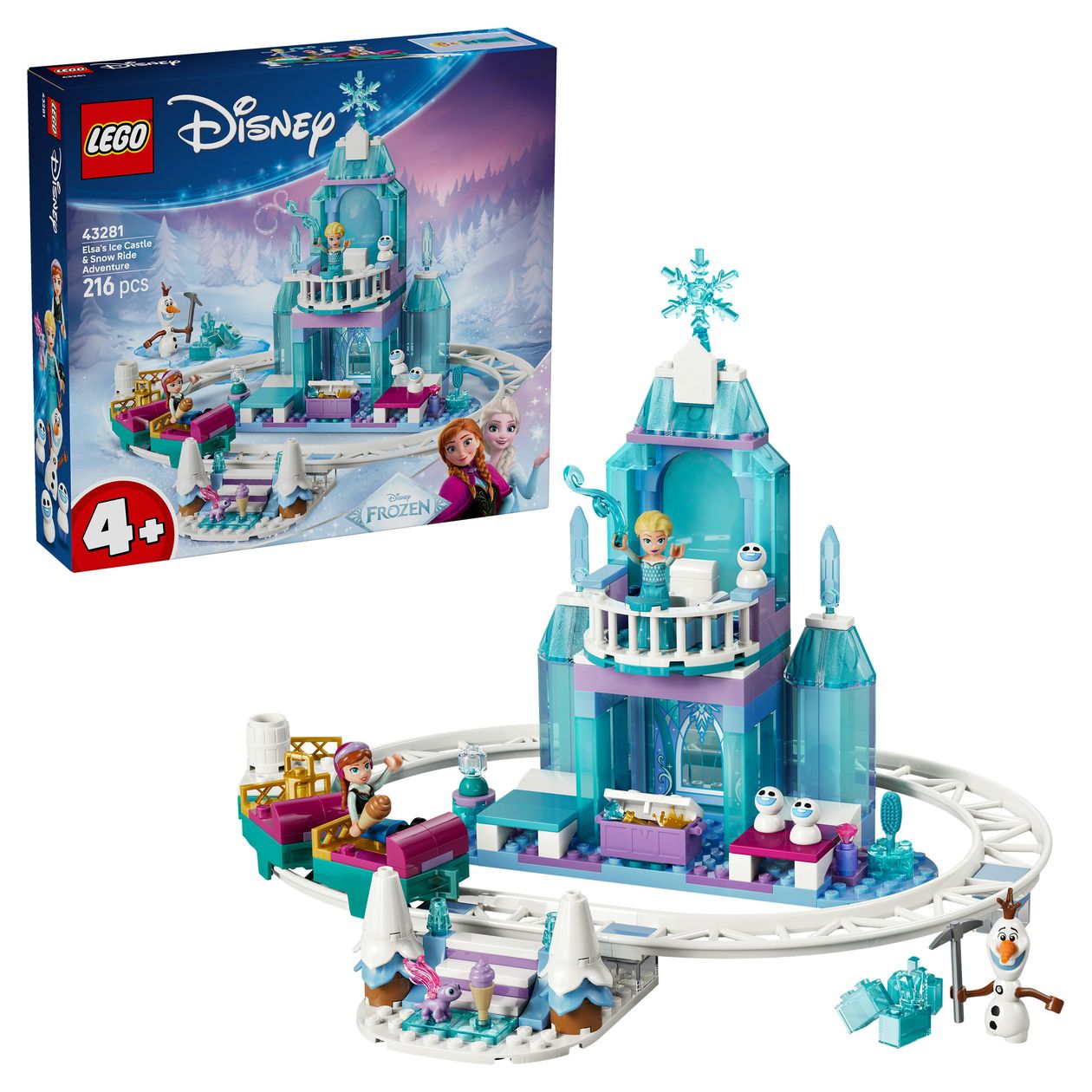 Elsas Schlittenfahrt um den Eispalast 