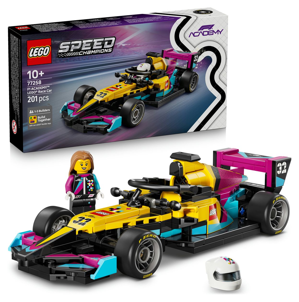 F1 ACADEMY™ LEGO® Rennwagen 
