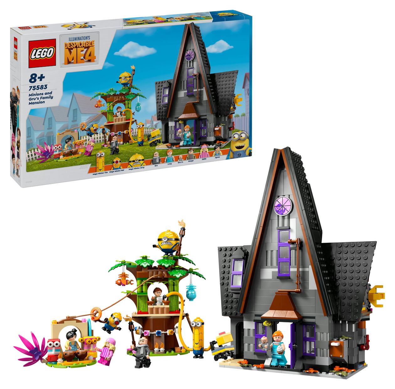 Familienvilla von Gru und den Minions 