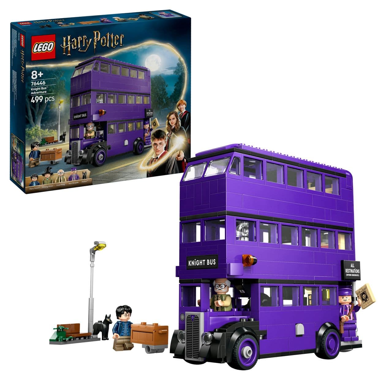 Harry Potter Abenteuer mit dem Fahrenden Ritter Bauset 499 Teile  (Mehrfarbig) 