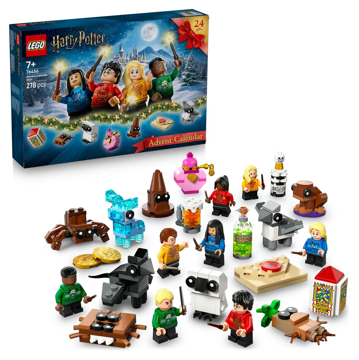Harry Potter Adventskalender 2025 278 Stück(e)  (Mehrfarbig) 