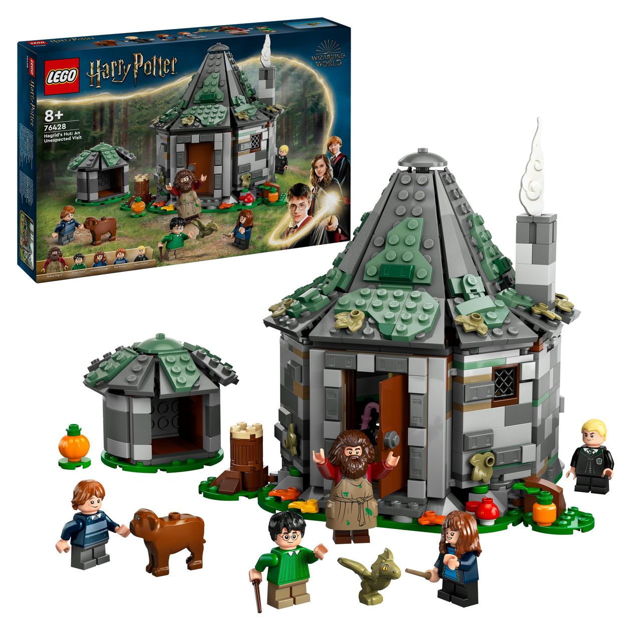 Harry Potter Hagrids Hütte Ein unerwarteter Besuch Bauset 896 Teile  (Mehrfarbig) 