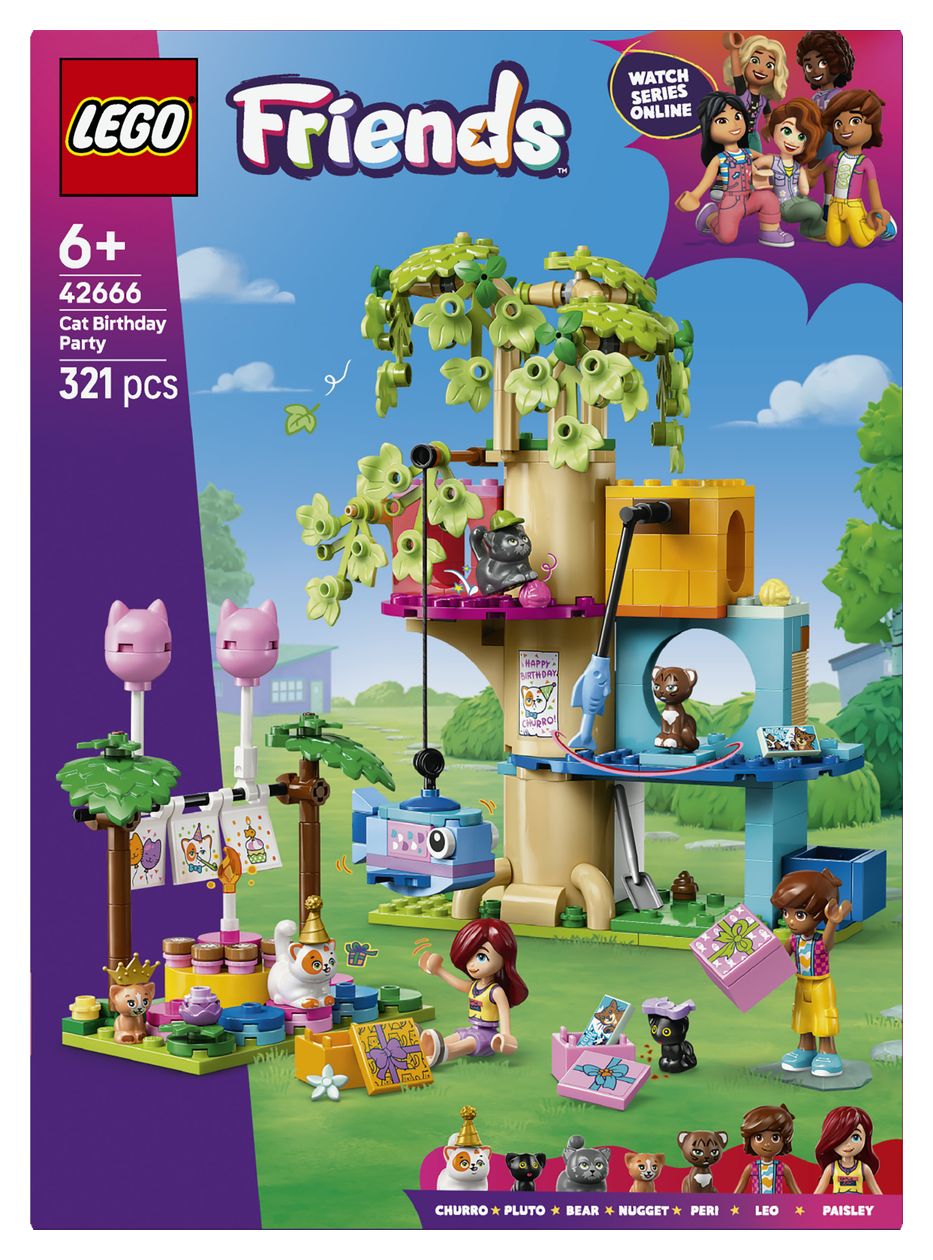 Katzengeburtstagsparty & Baumhaus 