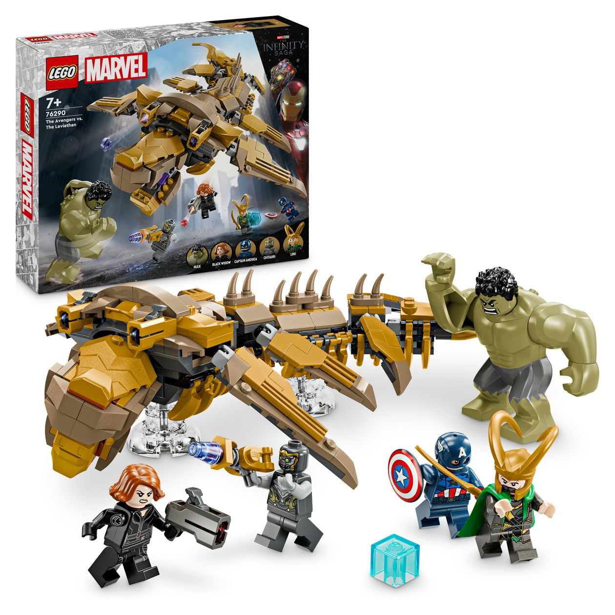Marvel Avengers vs. Leviathan Bauset 347 Teile  (Mehrfarbig) 