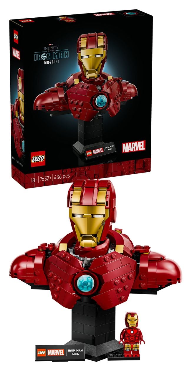 Marvel Iron Man MK4 Bauset 436 Teile  (Mehrfarbig) 
