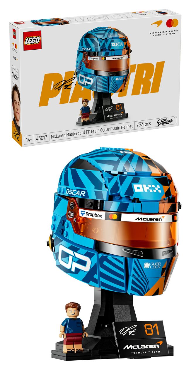 McLaren Mastercard F1® Team Oscar Piastri Helm 