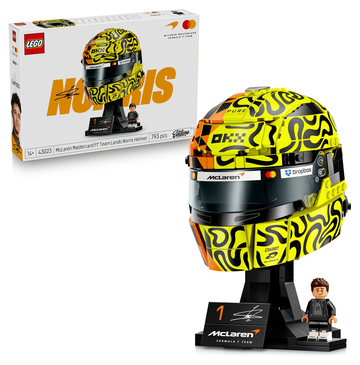 McLaren Mastercard F1® Team Lando Norris’ Helm 