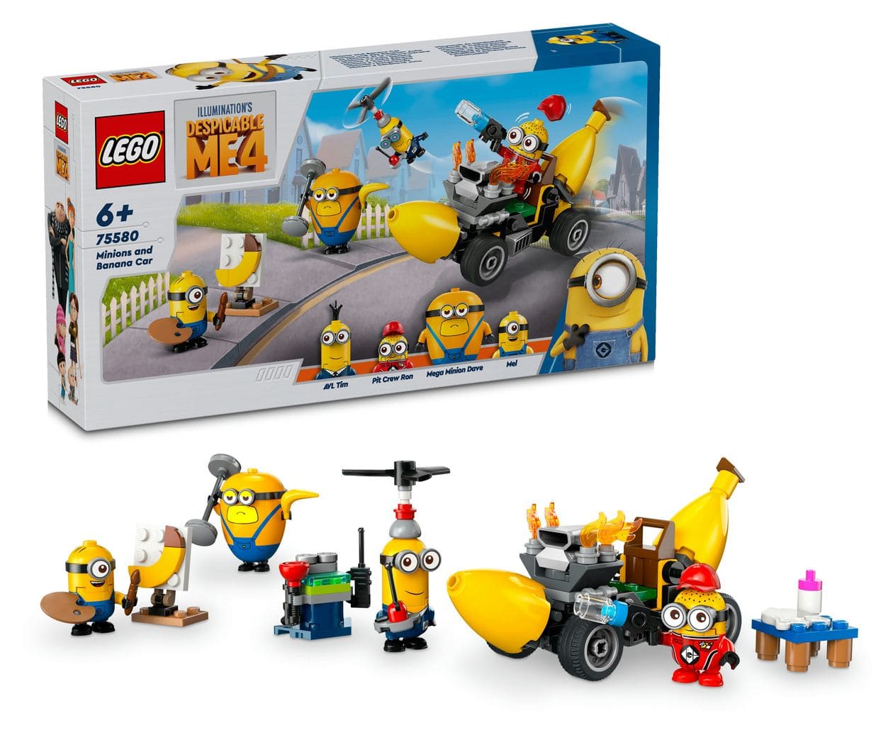 Minions und das Bananen Auto 