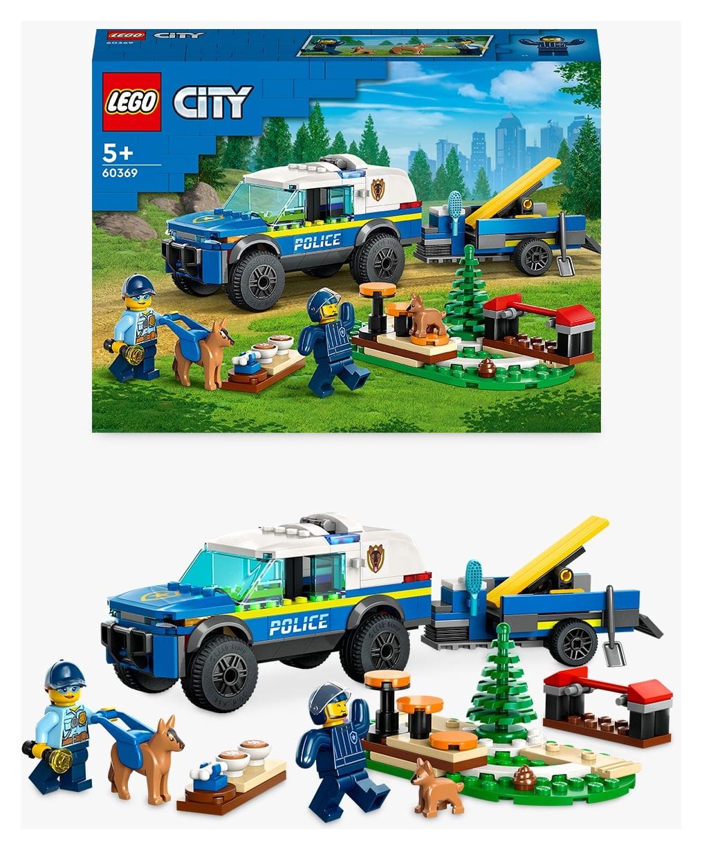 Mobiles Polizeihunde-Training 