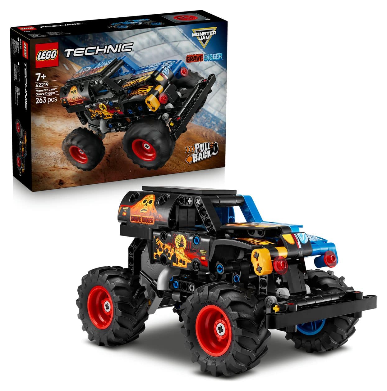 Monster JamTM Grave DiggerTM Feuer und Eis 