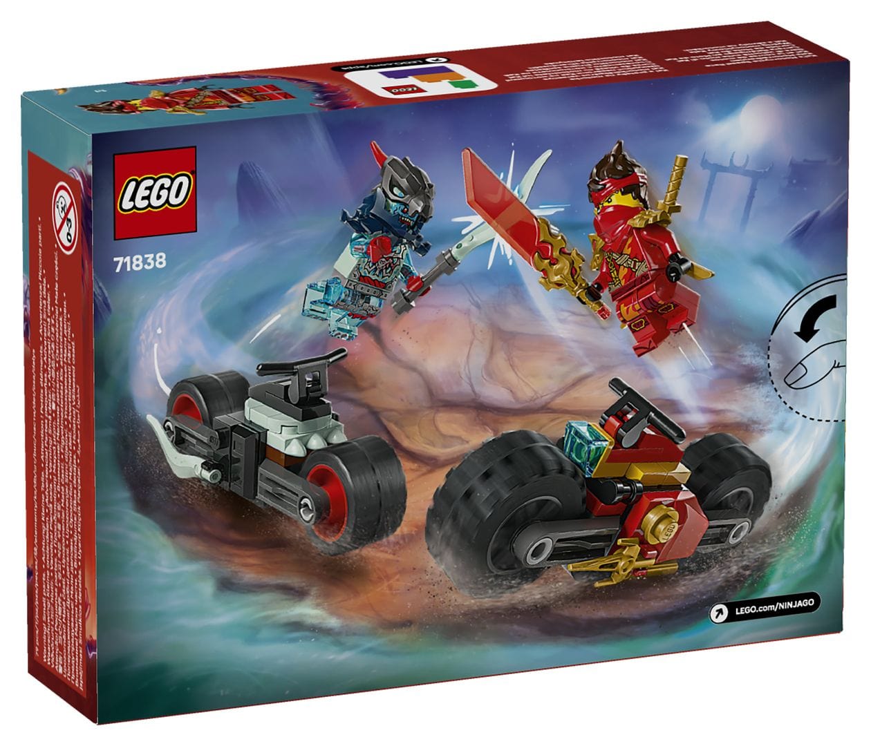 NINJAGO Kais Motorradrennen Bauset 79 Teile  (Mehrfarbig) 